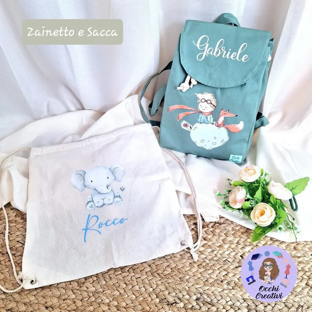 Set Zainetto e Sacca