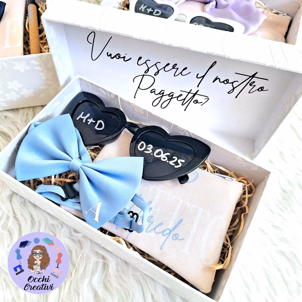 Box Paggetto Classica · Papillon e Pochette