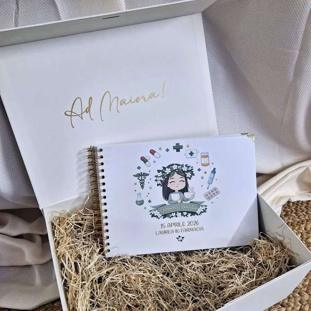 Box Laurea Album Foto